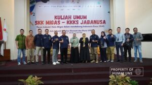 FEB UNS Bersama SKK Migas - KKKS Jabanusa Gelar Kuliah Umum Peran Industri Hulu Migas dalam Mendukung Indonesia Emas 2045