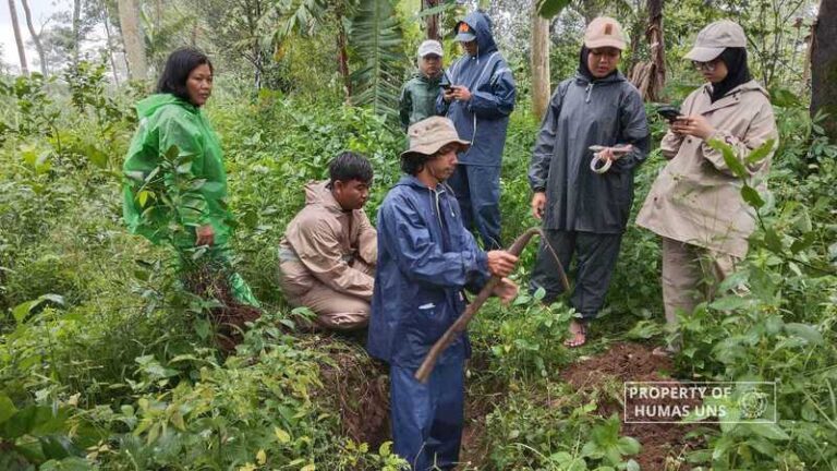 Mahasiswa MBKM FP UNS Binaan LPTP Surakarta Ikut Serta dalam Imbal Jasa Lingkungan di Boyolali