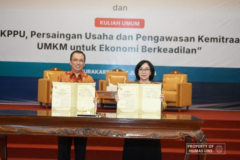 UNS Tandatangani MoU dengan KPPU