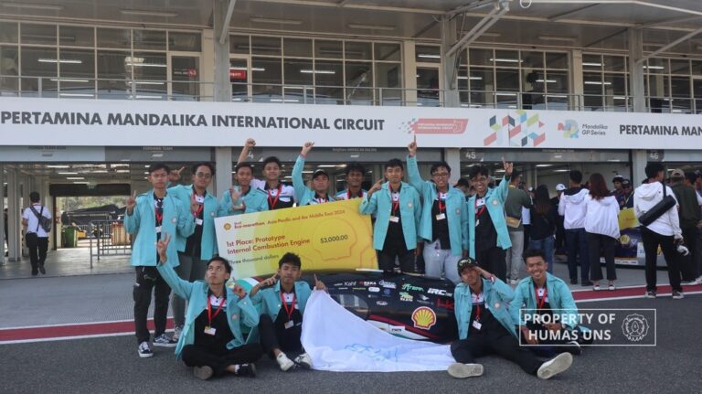 Bengawan Team UNS jadi Raja Asia di Ajang Shell Eco-Marathon Asia Pacific and Middle East 2024