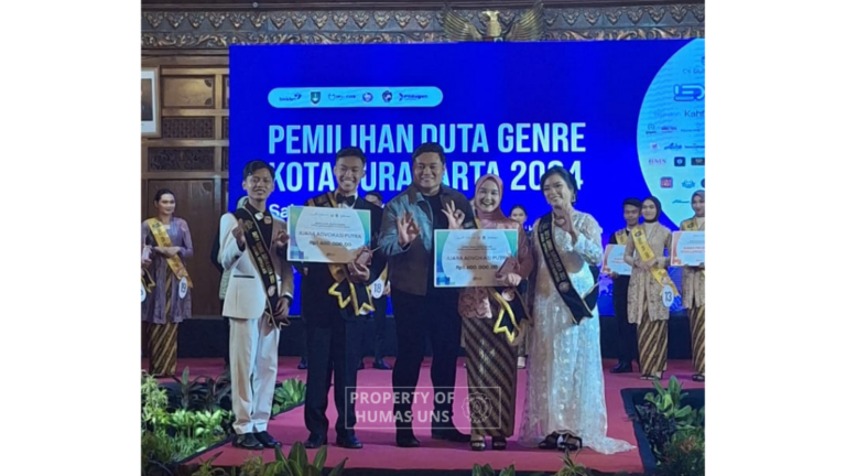 Mahasiswa SV UNS Raih Predikat Juara Advokasi Duta Genre Surakarta 2024