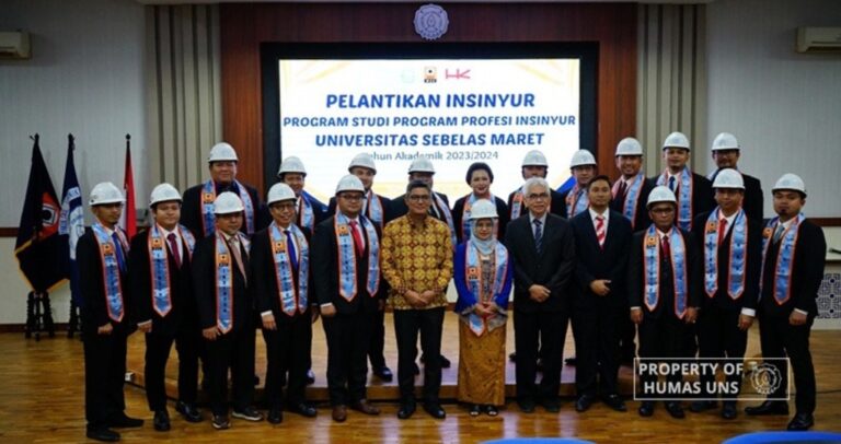 PSPPI FT UNS Gelar Pelantikan Profesi Insinyur untuk Pertama Kalinya
