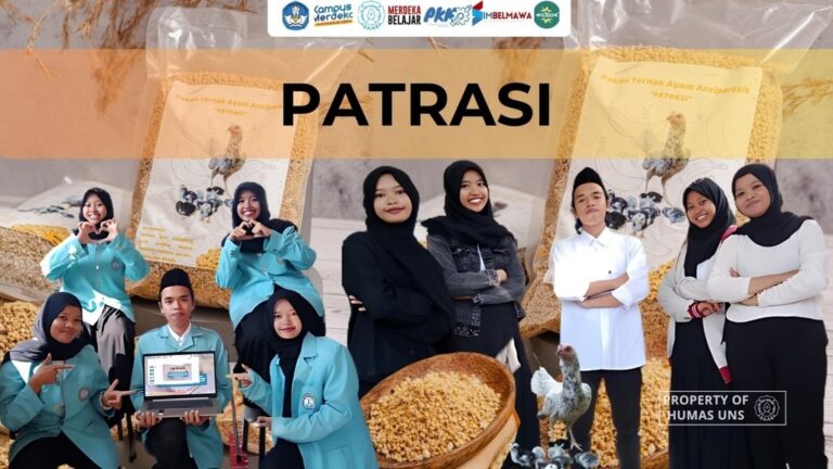 Tim PKM-K UNS Kembangkan PATRASI sebagai Solusi Pemberantasan Helminthiasis pada Ayam