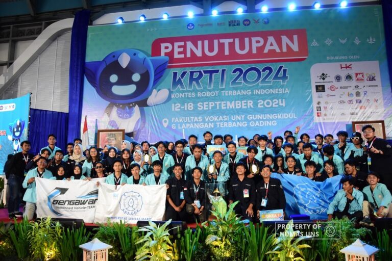 Harumkan UNS, Bengawan UV Team Keluar sebagai Juara Umum dalam Ajang KRTI 2024