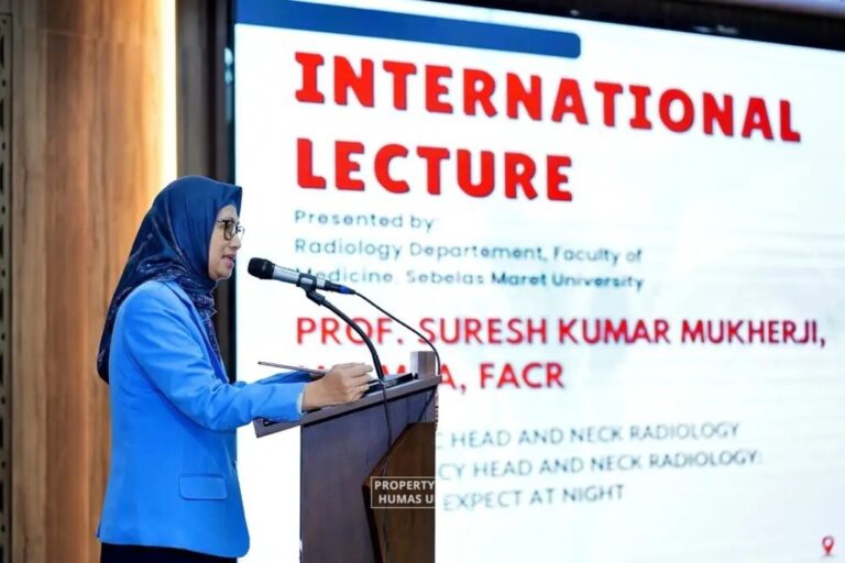 Kuliah Tamu FK UNS Hadirkan Pakar Radiologi University of Illinois-Peoria