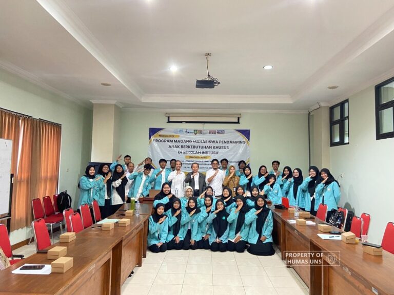 MAPING AKSI 2024 jadi Kesempatan Mahasiswa UNS Dampingi ABK di Sekolah Inklusif