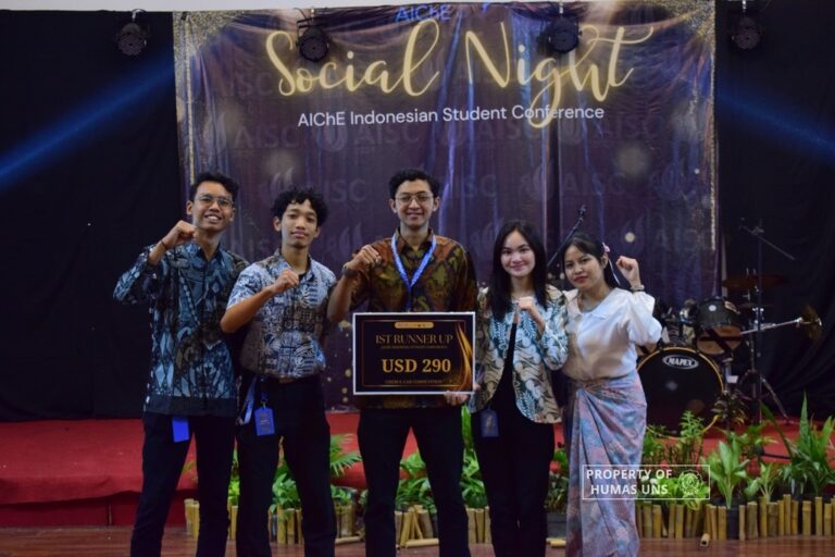 Tim Chem-E-Car UNS Raih Juara dalam AIChE Chem-E-Car Competition 2024