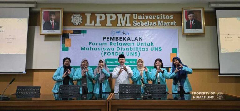 Forum Relawan untuk Mahasiswa Disabilitas, Kebaruan UNS dalam Komitmen sebagai Kampus Inklusif
