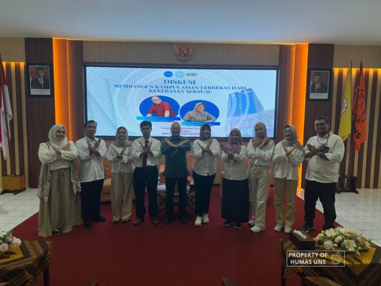 Satgas PPKS UNS Berikan Edukasi tentang Membangun Kampus Aman Terbebas dari Kekerasan Seksual