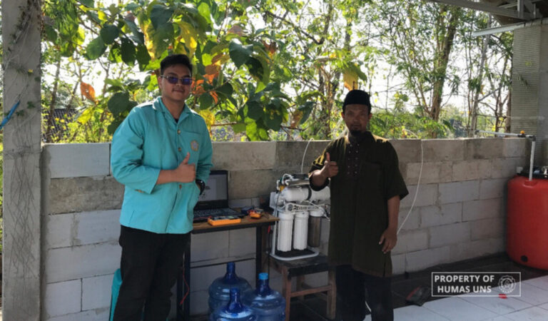 Tim RG Teknik Mesin UNS Ciptakan Teknologi Berkelanjutan Bertenaga Surya Solusi Air Bersih