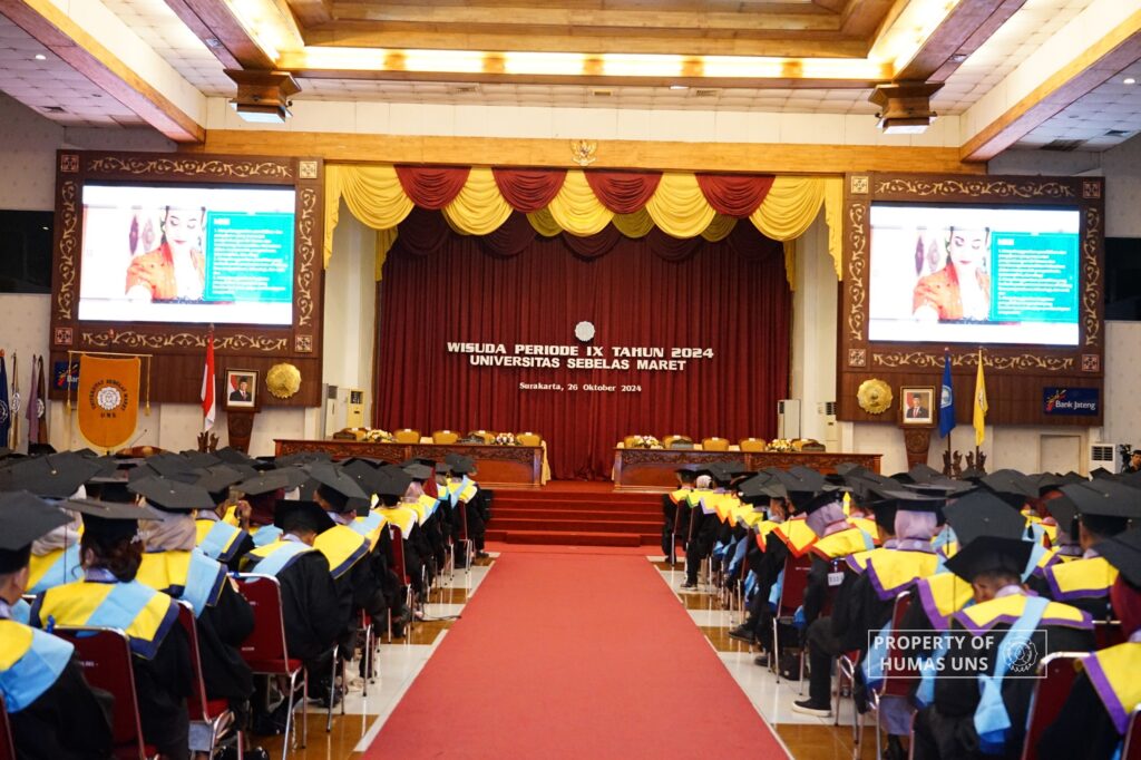 Wisuda UNS Periode IX Tahun 2024 Diikuti oleh 1.473 Wisudawan