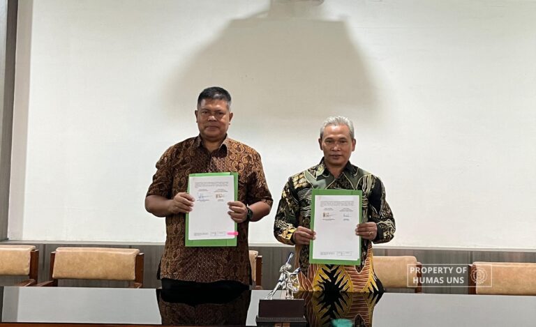 FP UNS Tandatangani Nota Kesepahaman dengan PT. Sang Hyang Seri