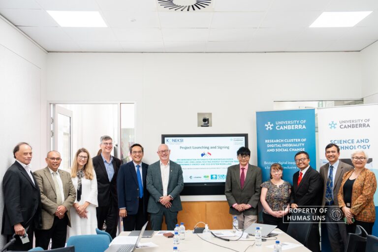 UNS Bermitra dengan University of Canberra dalam Proyek KONEKSI