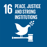 SDG 16 Peace, Justice and Strong Institutions