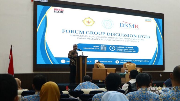 MWA UNS Gelar FGD Pengendalian Internal dan Manajemen Risiko