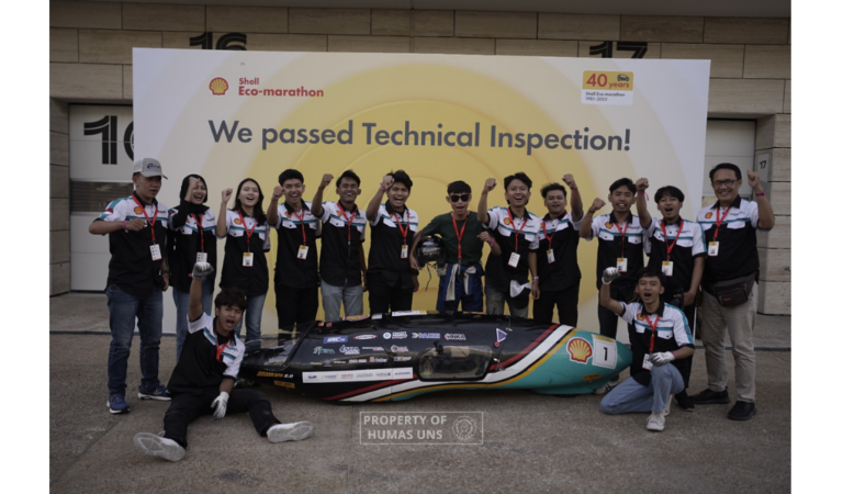 Bengawan Team UNS Raih Juara di Ajang Shell Eco Marathon Asia Pacific and Middle East 2025