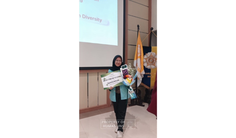 Mahasiswa FMIPA UNS Jadi Best Speaker dalam Ajang Statistika Bergengsi
