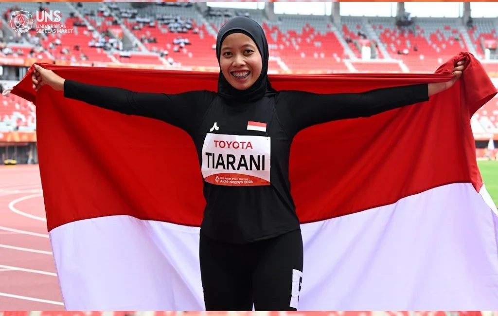 Dua Mahasiswa UNS Raih Medali di Asian Para Games 2026