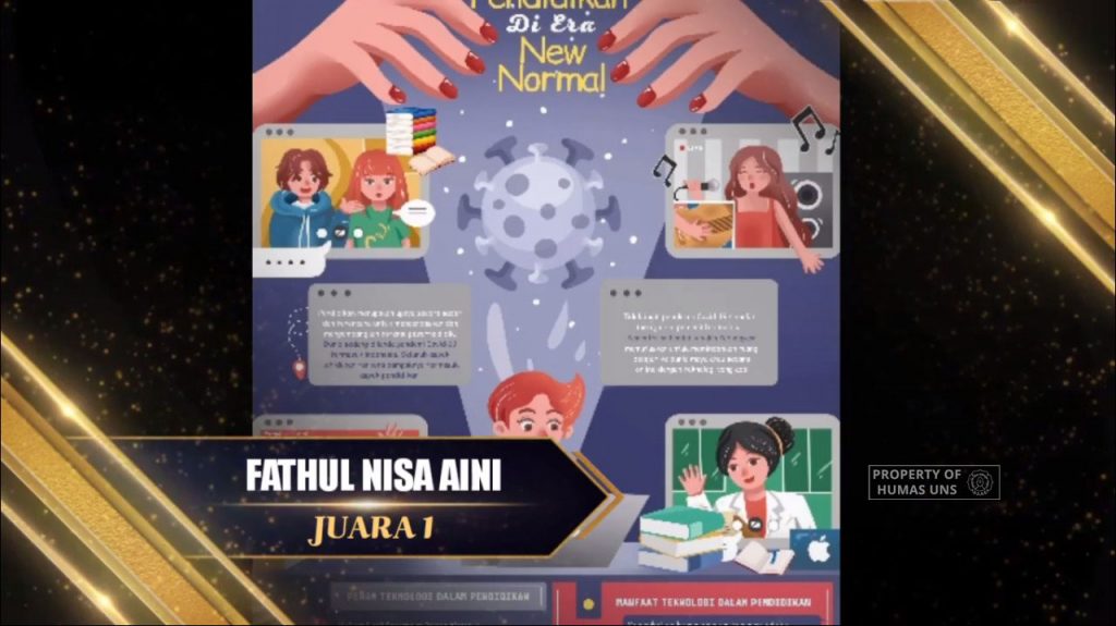 Fathul Nisa Aini, Mahasiswa D-3 Teknik Informatika UNS Torehkan Prestasi Nasional Melalui Lomba Poster
