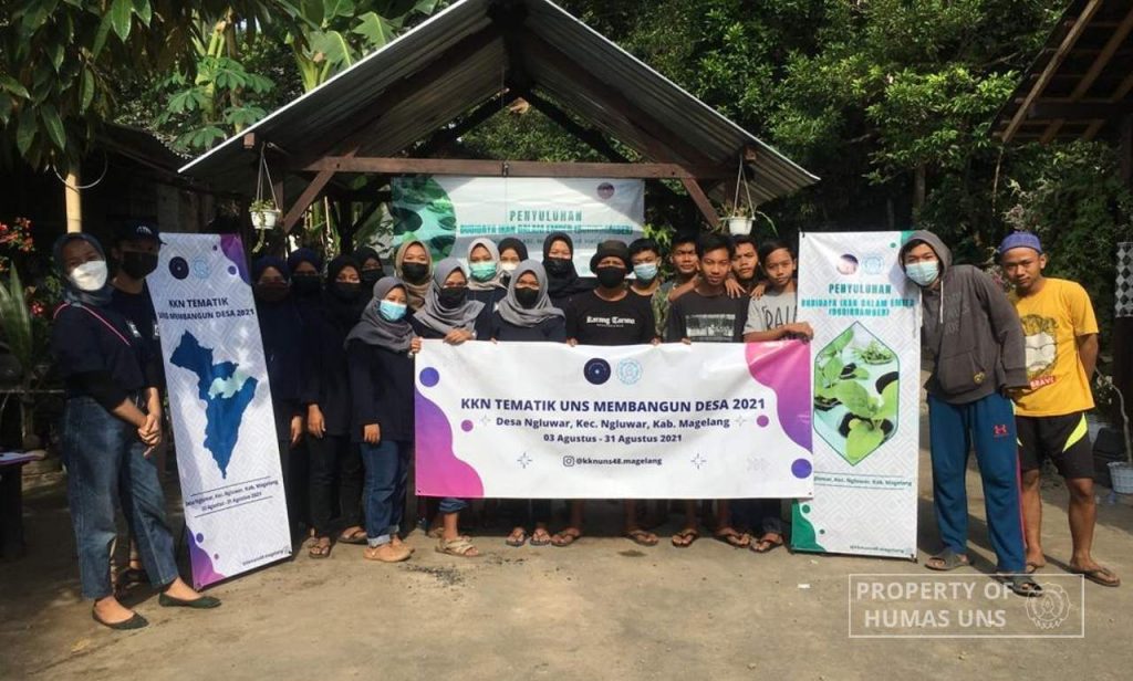 Simak Keseruan Program Budikdamber Kelompok 48 KKN UNS di Desa Ngluwar, Magelang