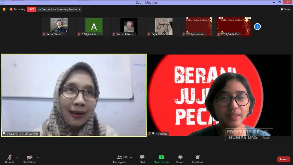CLC FH UNS Gelar Diskusi Tokoh Hukum Bahas Arah Penegakan Korupsi di Indonesia